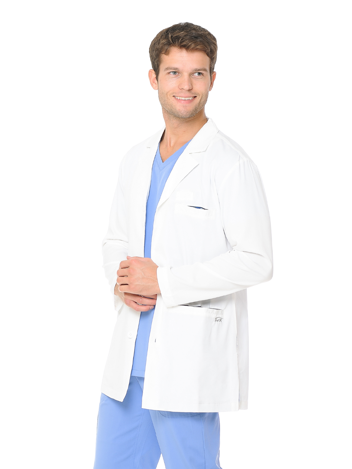 Men's 9941 Classic Knee Length Lab Coat